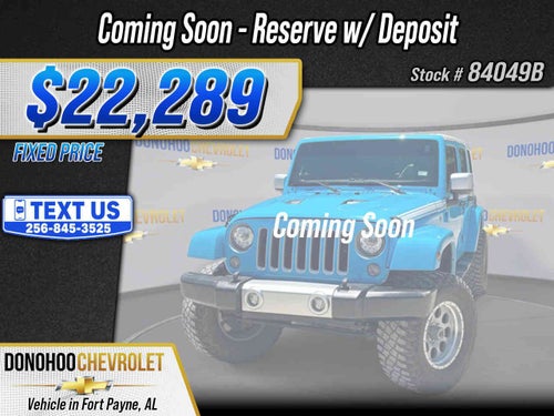 2017 Jeep Wrangler Unlimited Chief Edition