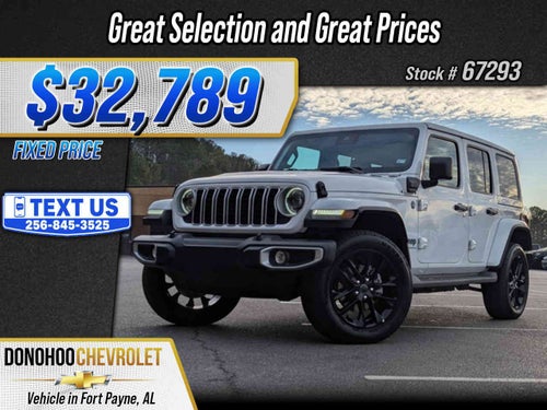 2025 Jeep Wrangler 4xe Sahara