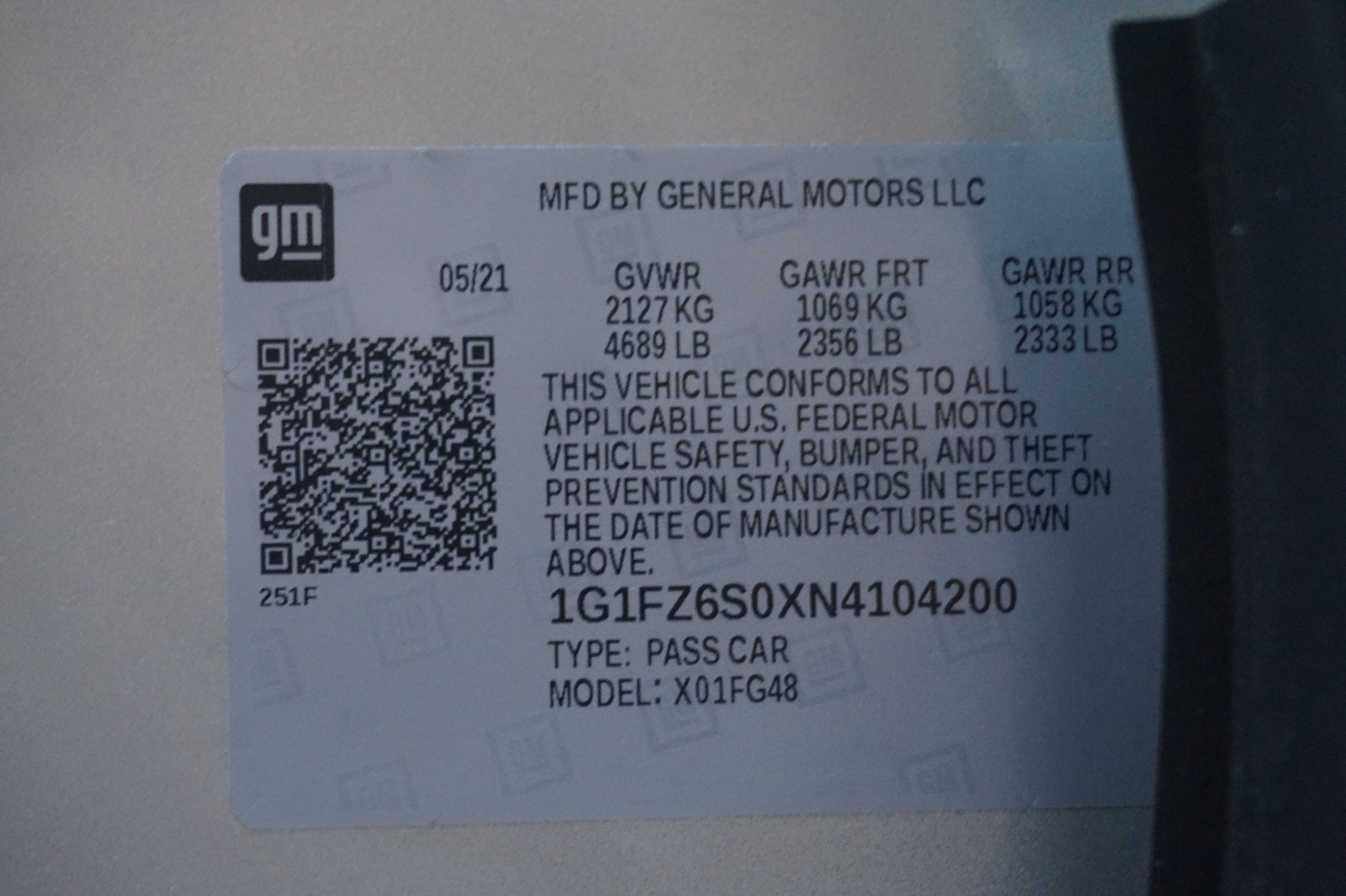 2022 Chevrolet Bolt EUV Premier