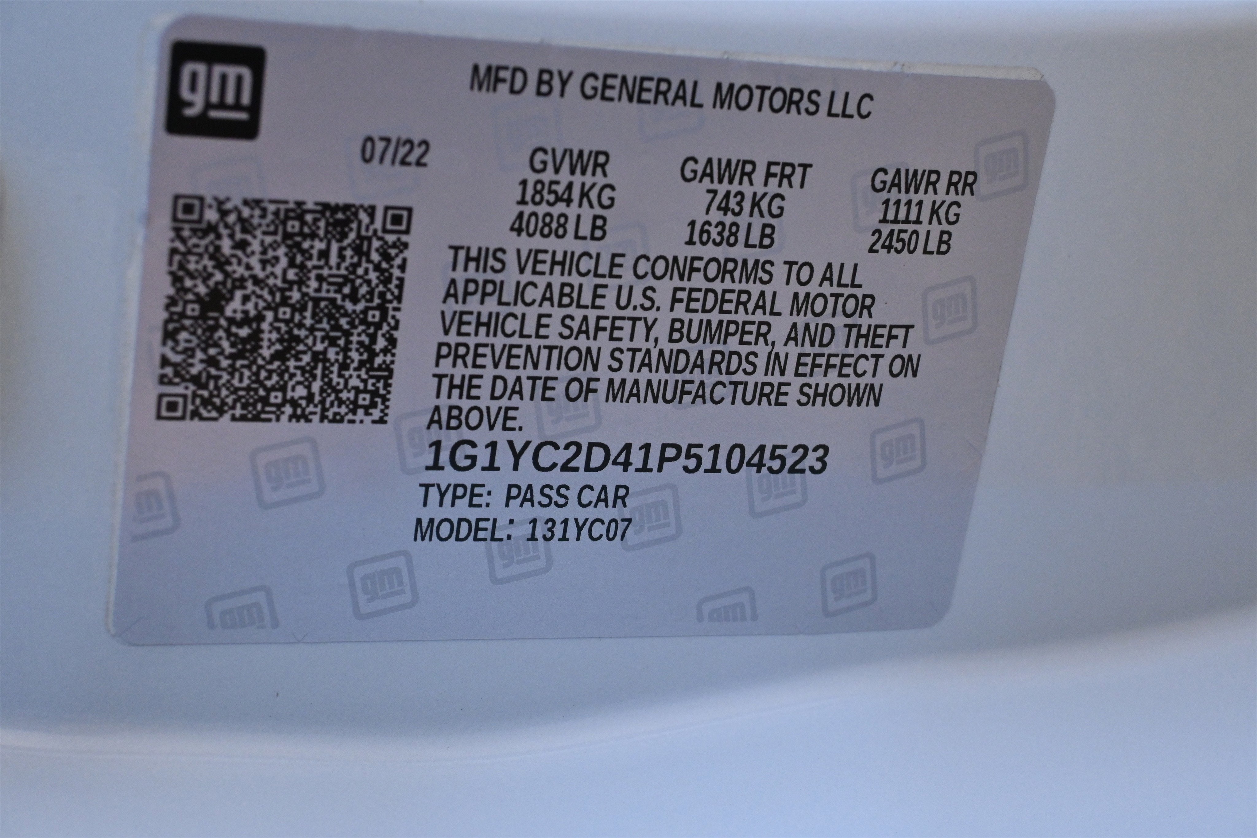 2023 Chevrolet Corvette Stingray 3LT