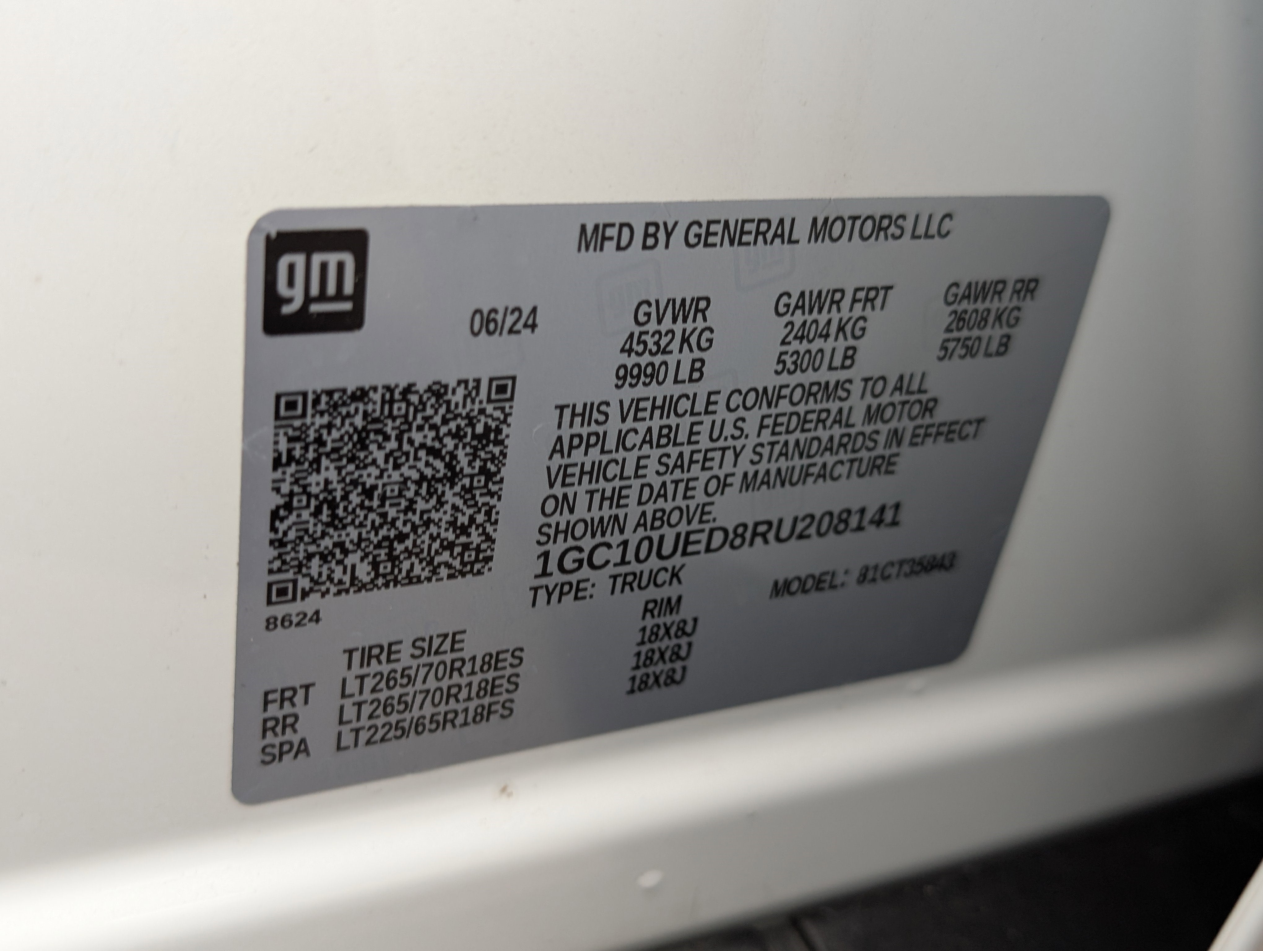 2024 Chevrolet Silverado EV Work Truck