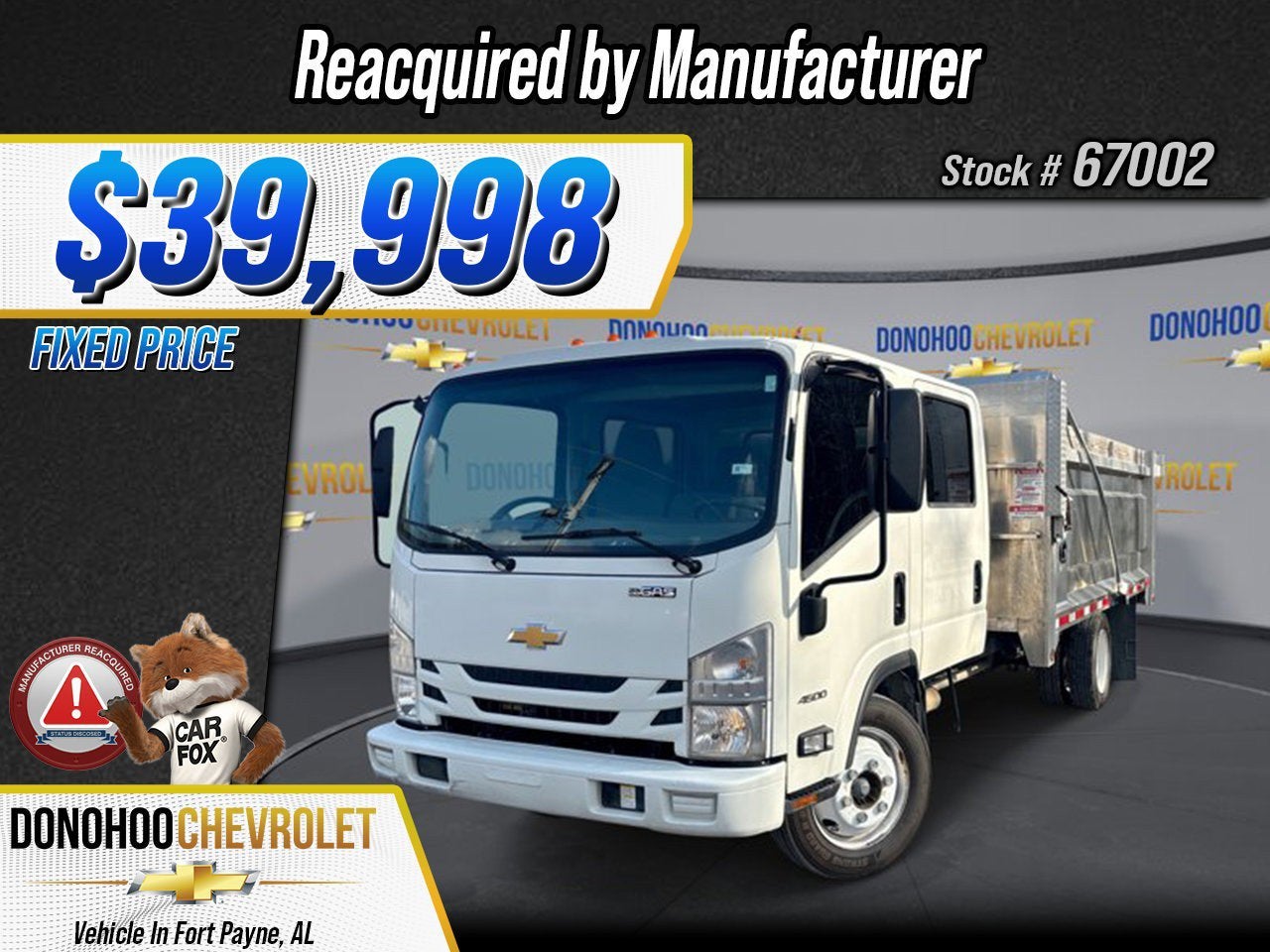 2021 Chevrolet Low Cab Forward 4500 GRAY