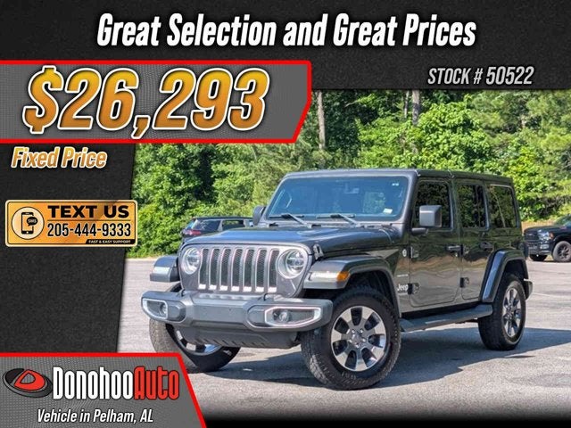 2018 Jeep Wrangler Unlimited Sahara