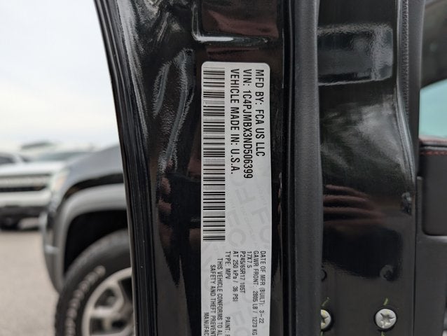 2022 Jeep Cherokee Trailhawk