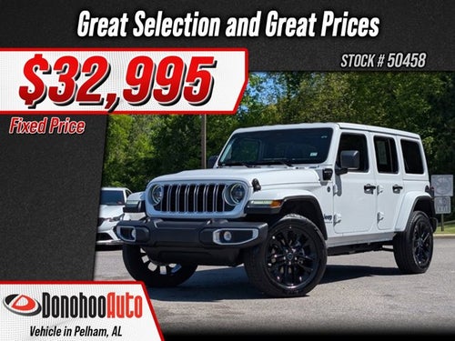 2025 Jeep Wrangler 4xe Sahara