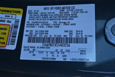 2025 Ford Mustang GT Premium