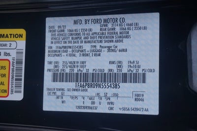 2022 Ford Mustang Mach 1