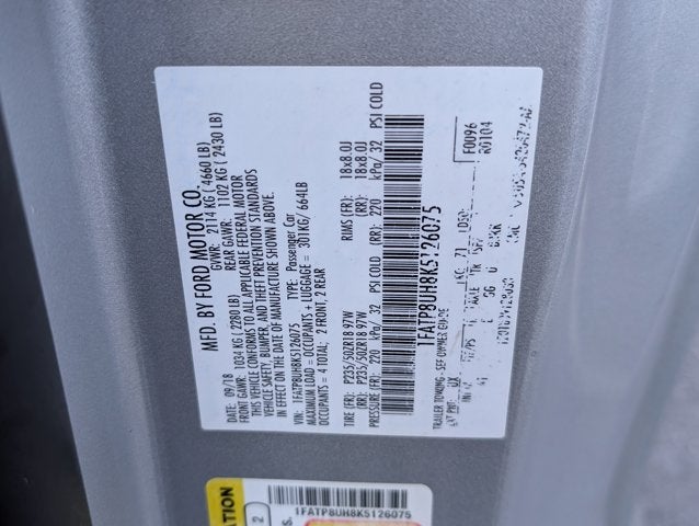 2019 Ford Mustang EcoBoost Premium