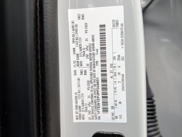 2023 Ford F-150 XL