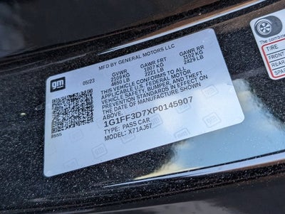 2023 Chevrolet Camaro LT1