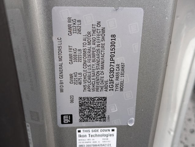 2023 Chevrolet Camaro 2SS