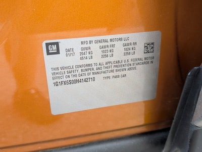 2017 Chevrolet Bolt EV Premier
