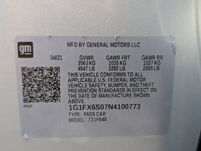 2022 Chevrolet Bolt EV 2LT