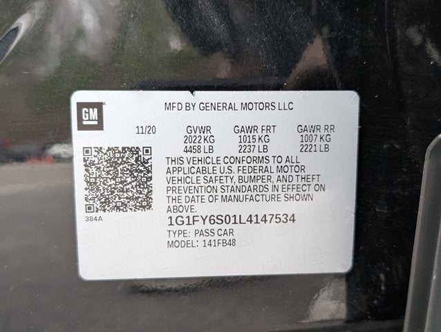 2020 Chevrolet Bolt EV LT