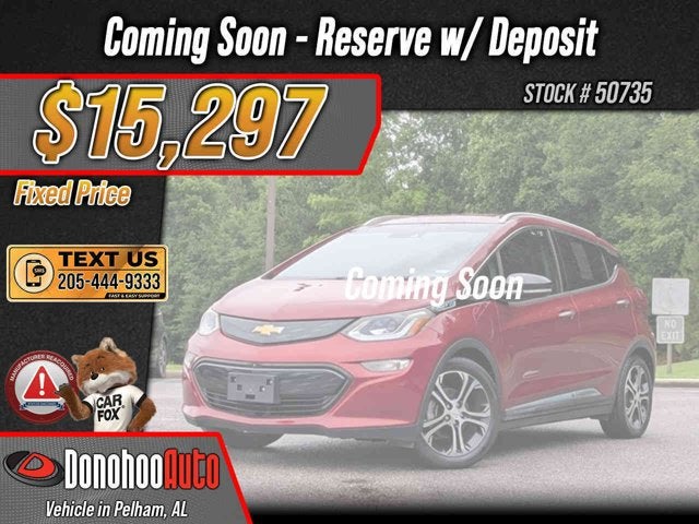 2019 Chevrolet Bolt EV Premier