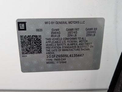 2020 Chevrolet Bolt EV Premier