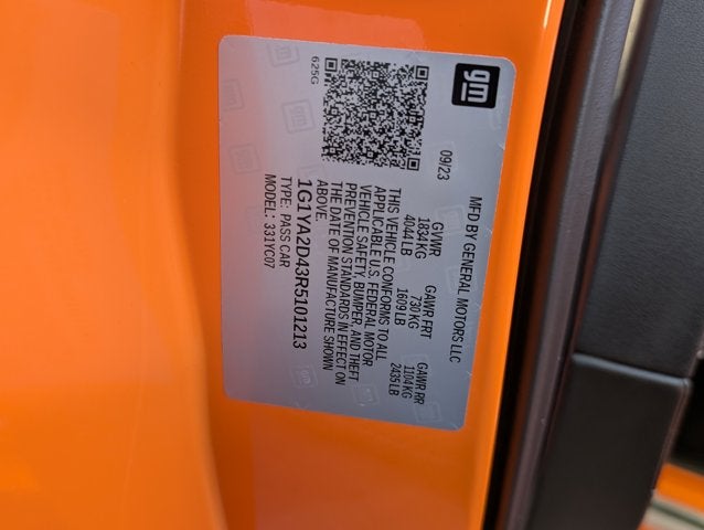 2024 Chevrolet Corvette 1LT