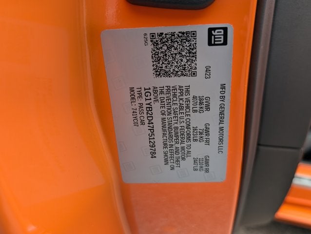 2023 Chevrolet Corvette 2LT