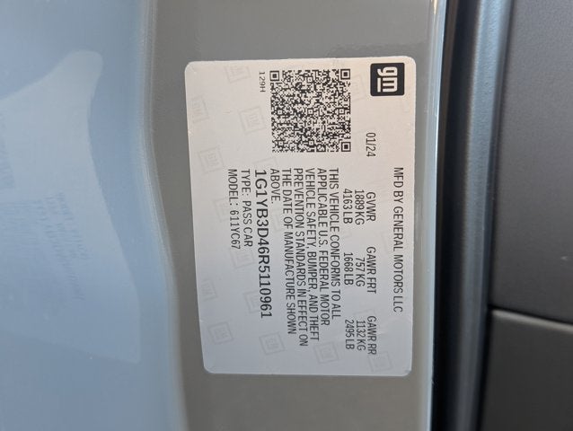 2024 Chevrolet Corvette 2LT