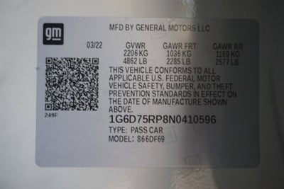 2022 Cadillac CT4-V Blackwing