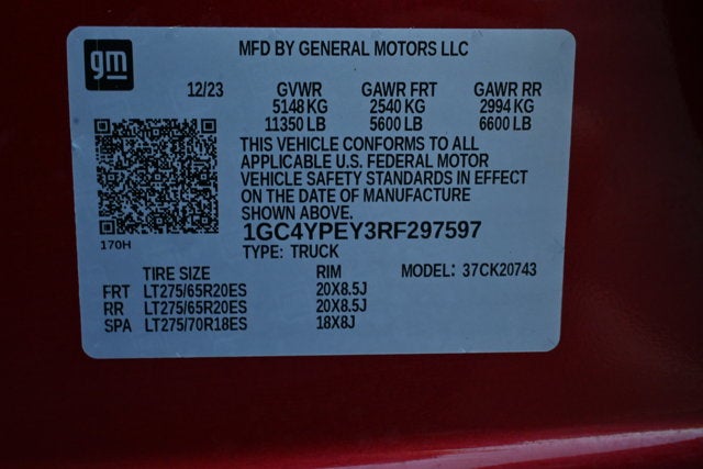 2024 Chevrolet Silverado 2500HD LTZ