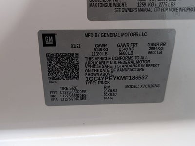 2021 Chevrolet Silverado 2500HD LTZ