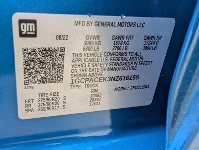 2022 Chevrolet Silverado 1500 LT