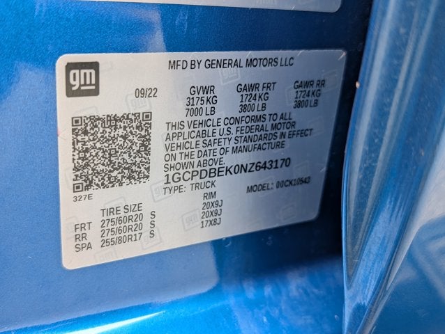 2022 Chevrolet Silverado 1500 Custom