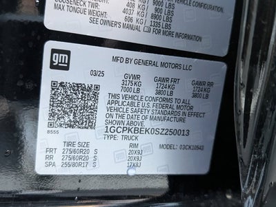 2025 Chevrolet Silverado 1500 Custom