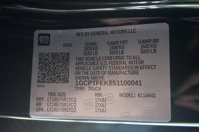 2025 Chevrolet Colorado 4WD ZR2