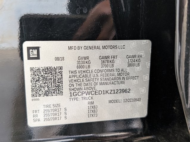 2019 Chevrolet Silverado 1500 LT