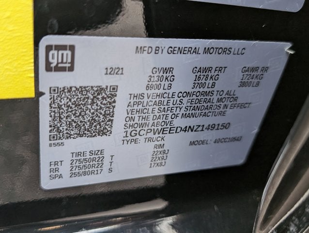 2022 Chevrolet Silverado 1500 LTD LTZ