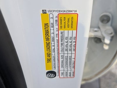 2019 Chevrolet Silverado 1500 Custom Trail Boss