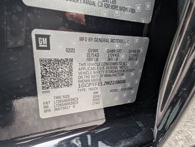 2021 Chevrolet Silverado 1500 LT Trail Boss