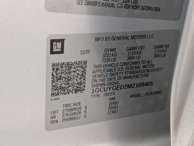 2021 Chevrolet Silverado 1500 LTZ