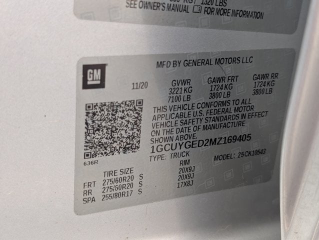 2021 Chevrolet Silverado 1500 LTZ