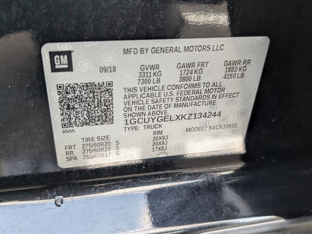 2019 Chevrolet Silverado 1500 LTZ