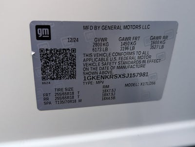 2025 GMC Acadia FWD Elevation