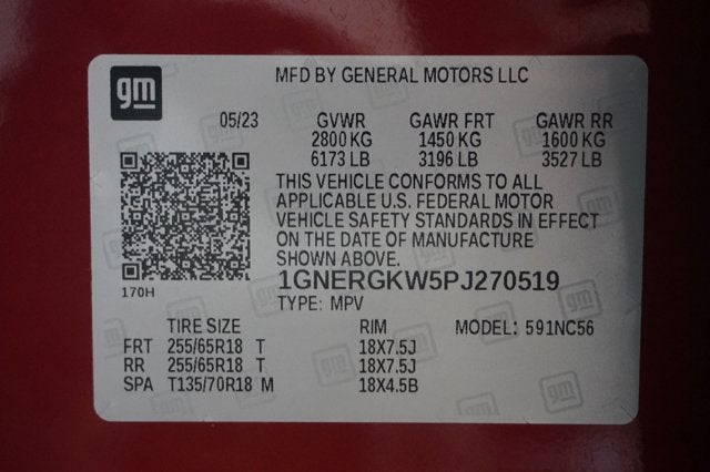 2023 Chevrolet Traverse LT Cloth