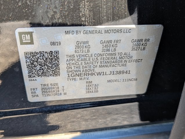 2020 Chevrolet Traverse LT Leather