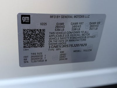 2025 Chevrolet Traverse AWD Z71