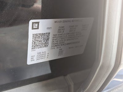2021 Chevrolet Suburban RST