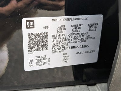 2024 Chevrolet Suburban RST