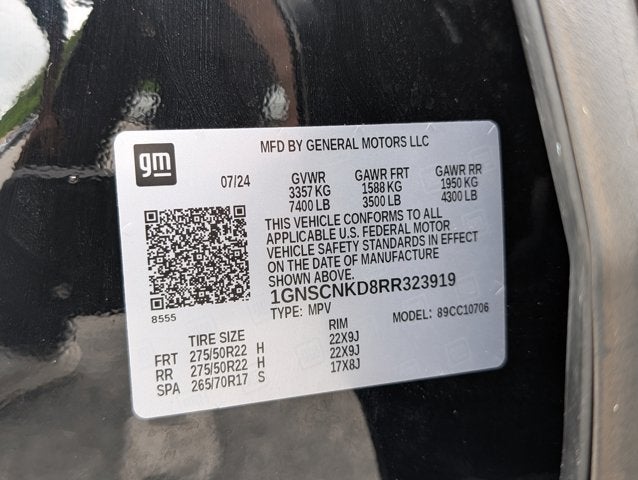 2024 Chevrolet Tahoe LT