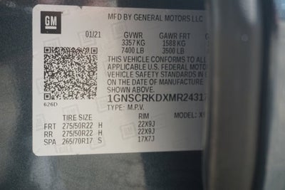 2021 Chevrolet Tahoe RST