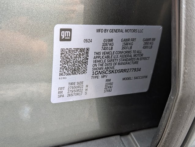 2024 Chevrolet Tahoe Premier