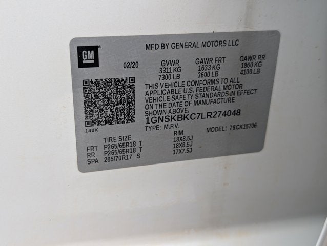 2020 Chevrolet Tahoe LT