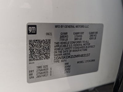 2021 Chevrolet Suburban Z71