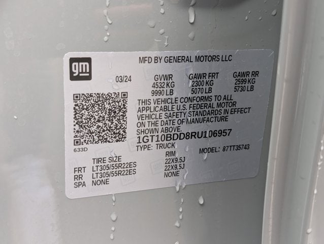 2024 GMC HUMMER EV Pickup 2X