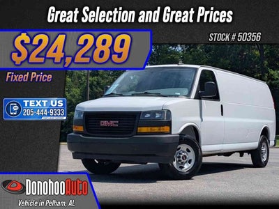 2022 GMC Savana Cargo Van RWD 3500 155"